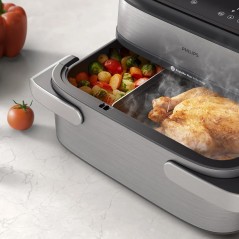 Philips 5000 series NA565/02 Fritureapparat 9,5l 2750W Sort, Sølv, Rustfrit stål